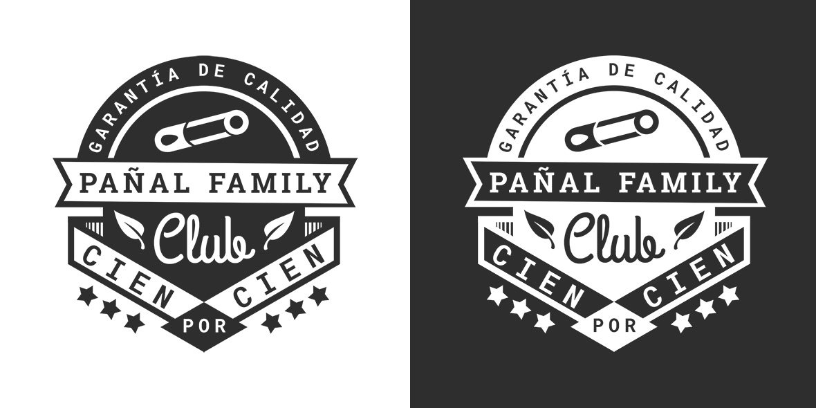 Pañal Family Club SELLO-GARANTIA-LOGO